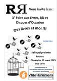 Foire aux livres, BD et disques d'occasion