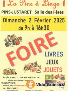 Photo de l'événement FOIRE aux Livres, Jeux et Jouets