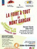 Foire a tout du mont gargan