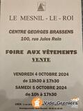 Photo Foire aux vetements à Le Mesnil-le-Roi