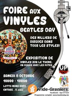 Photo de l'événement Foire aux vinyles Beatles Day