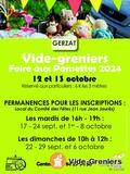 Photo Grand vide grenier pour la Foire aux Pansettes 2024 à Gerzat