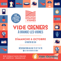 Grand vide-greniers d'Orange les vignes