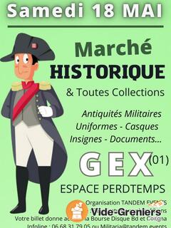 Photo de l'événement Marché historique et toutes collections gex