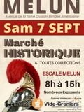 Marché historique et toutes collections de melun