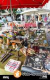 Photo marché de la brocante à Beaune