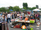 Marché aux puces de la foire Automne