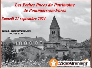 Photo de l'événement Petites Puces du Patrimoine de Pommiers en Forez