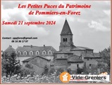 Petites Puces du Patrimoine de Pommiers en Forez