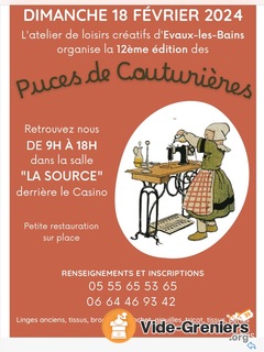 Photo de l'événement Puces de couturières