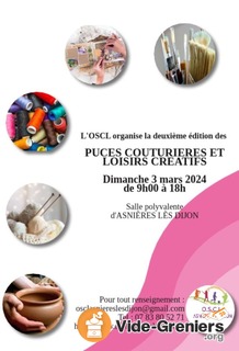 Photo de l'événement Puces Couturières et loisirs créatifs