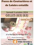 Photo Puces de couturières et de loisirs créatifs à Gelles