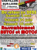 Photo Rassemblement Autos et Motos avec bourse de pièces autos, mo à Châtillon-sur-Loire