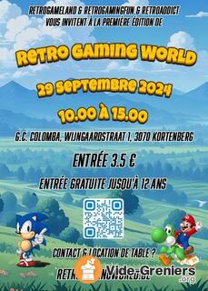 Photo de l'événement Retro gaming world - bourse de jeux vidéo