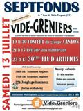 SEPTFONDS Vide-greniers emplacement gratuit