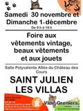 Vente de beaux vêtements et jouets