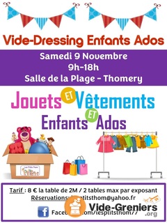 Photo de l'événement Vide Dressing des enfants et ados