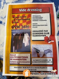 Photo de l'événement Vide dressing organisé par le boxing club marmoutier