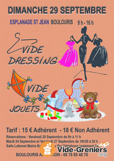 Photo de l'événement Vide dressing- vide jouets