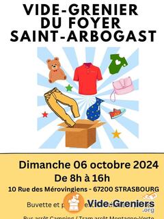 Photo de l'événement Vide-grenier 2024 du Foyer Saint-Arbogast