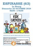 Photo Vide Grenier à Espinasse