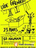 Photo Vide grenier amicale laique à Saint-Aignan