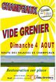 Photo Vide grenier annuel de Champeaux à Champeaux