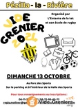 Vide grenier annuel pezilla (organisé par l'ecole de rugby)