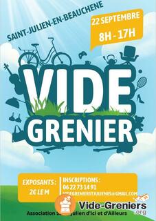 Photo de l'événement Vide grenier annuel des Saint-Julien d’Ici et d’Ailleurs