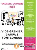 Vide grenier au campus Fontlongue