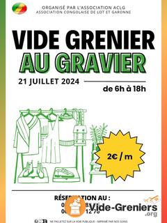 Photo de l'événement Vide grenier au gravier le 21 juillet 2024, 2 euro le mètre