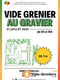 Photo Vide grenier au gravier le 21 juillet 2024, 2 euro le mètre à Agen