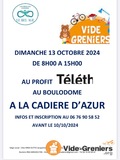 Photo Vide grenier au profit du Téléthon à La Cadière-d'Azur