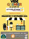 Photo VIDE GRENIER au profit du Téléthon à Saint-Quentin-la-Poterie