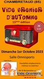 Vide grenier d'automne