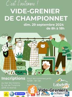 Photo de l'événement Vide Grenier d'automne du quartier Championnet