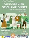 Vide Grenier d'automne du quartier Championnet