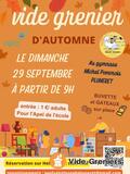 vide grenier d'automne ( gymnase michel pommois )