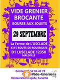 Vide grenier, brocante, bourse aux jouets