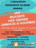 Vide-Grenier Brocante Renaissance Solidaire