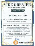 Vide grenier cab football begles