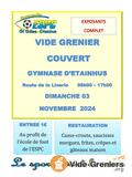 Photo Vide grenier couvert de l'ESPC à Étainhus