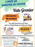 Vide grenier du comite de quartier de vesone