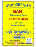 Photo Vide Grenier du Gan Olympique Tennis à Gan