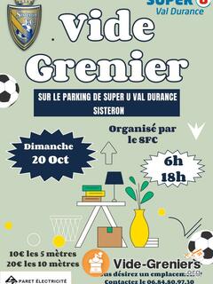 Photo de l'événement Vide Grenier du Sisteron FC