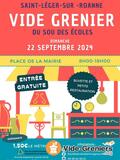 Photo Vide grenier du sou des écoles à Saint-Léger-sur-Roanne