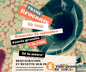 Photo de l'événement Vide grenier du sou des écoles de Frans