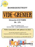 Photo Vide grenier du tennis club à Bambiderstroff