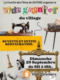 Le vide grenier du village