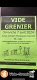 Vide grenier École Mazargues vaccaro